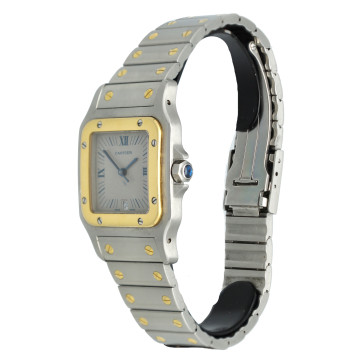 Cartier Santos Galbee Goud/Staal 187901