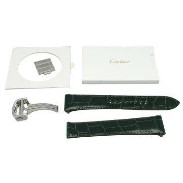 Cartier Santos Green dial Full set WSSA0062