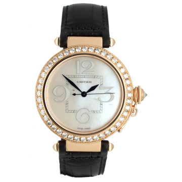 Cartier Pasha RoseGold MOP Dial 
