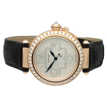 Cartier Pasha RoseGold MOP Dial 
