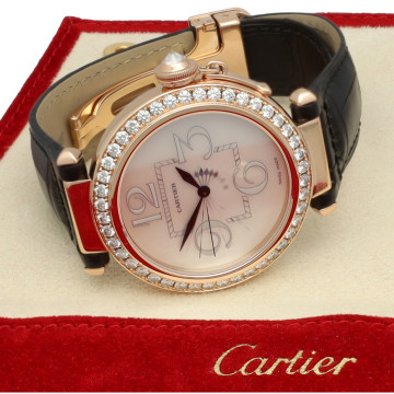 Cartier Pasha RoseGold MOP Dial 