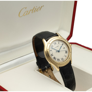 Cartier Cougar 18 Krt Full Set.