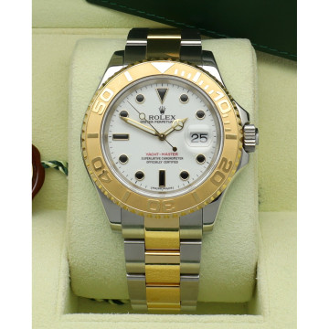 Rolex Yachtmaster 40 Goud/Staal