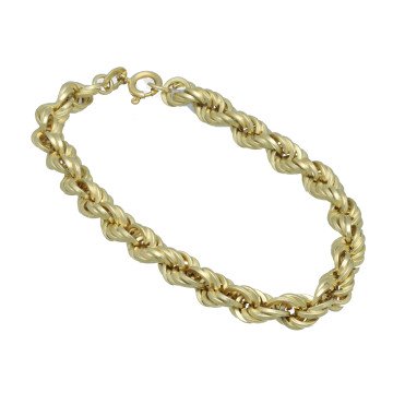14Krt. goud Vintage Koord armband 