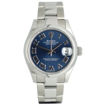 Rolex Datejust 31 Blue/Roman dial Ref. 278240
