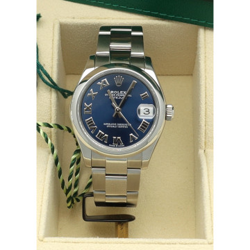Rolex Datejust 31 Blue/Roman dial Ref. 278240