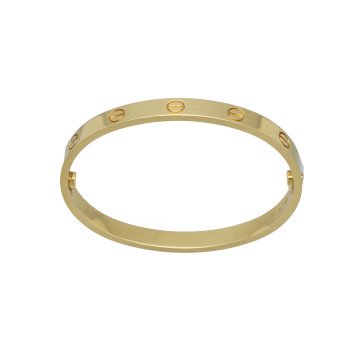 18 K. Cartier Love-Armband maat 17 Certificaat
