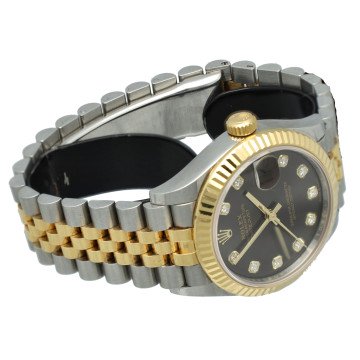 Rolex Datejust 31 Grey/Diamond Index Ref. 278273