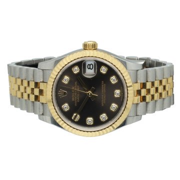 Rolex Datejust 31 Grey/Diamond Index Ref. 278273