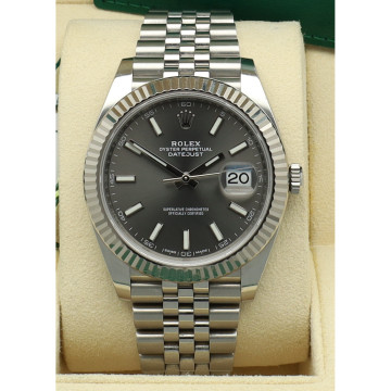 Rolex Datejust 41 Ref.126334 Rhodium/Jubilee 