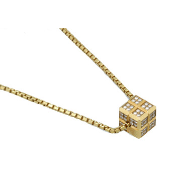 Chopard Ice Cube Collier met Diamant 0.56 Ct