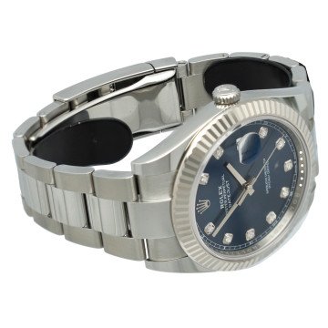 Rolex Datejust 41 Ref: 126334 Blue Diamant