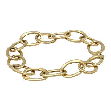 18 Krt gouden Schakel Armband