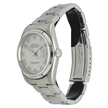 Rolex Datejust 36 mm Ref: 16200 Silver Dial