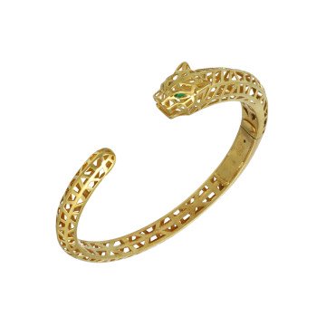 18 Krt Gouden Panter Armband