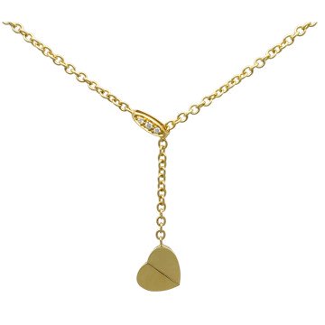 Piaget Hart Collier Geelgoud