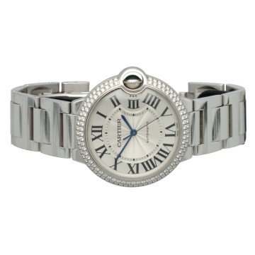 Cartier Ballon Blue 18 Krt Witgoud-Diamant