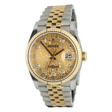 Rolex Datejust 36 Ref: 126233  Goud/Staal