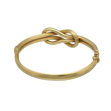 Geelgouden fantasie Bangle