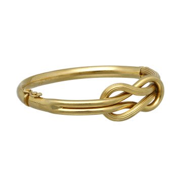 Geelgouden fantasie Bangle