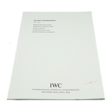 IWC Da Vinci Chronograaf 18 Krt Witgoud