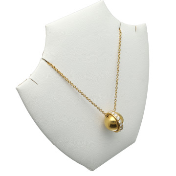 Geelgouden Piaget possession collier met Diamant