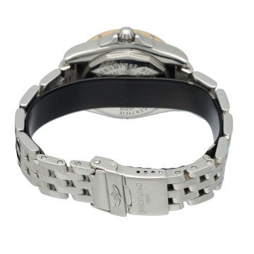 Breitling Galactic 32 Goud/Staal Parelmoer/Diamant