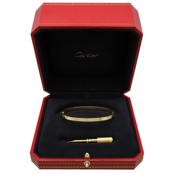 Cartier Love Armband Small 18 cm