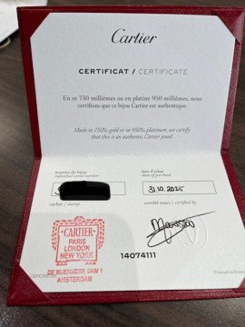 Cartier Love Armband Small 18 cm