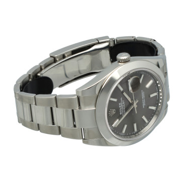 Rolex Datejust 41 Ref.126300 Rhodium Full Set