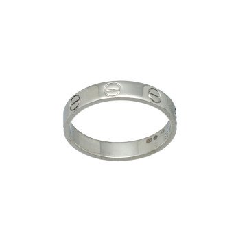 Witgouden Cartier love ring mt 53