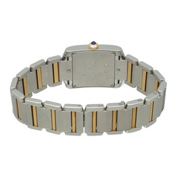 Cartier tank francaise Goud/staal Ref.2301