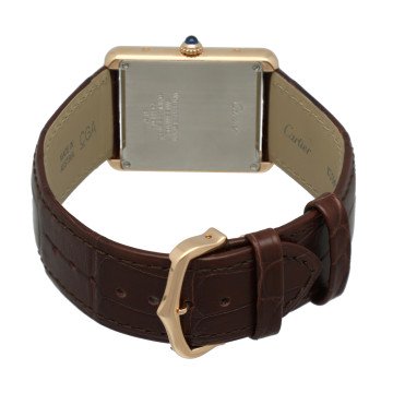 Cartier Tank Solo Rose Goud/Staal Ref 3167