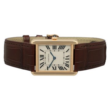 Cartier Tank Solo Rose Goud/Staal Ref 3167